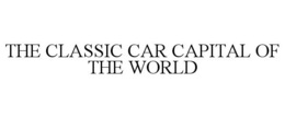 THE CLASSIC CAR CAPITAL OF THE WORLD trademark