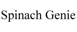 SPINACH GENIE trademark