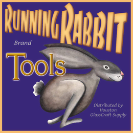 RUNNING RABBIT TOOLS BRAND DISTRIBUTED BY HOUSTON GLASSCRAFT SUPPLY trademark