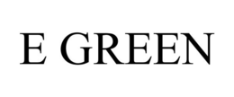 E GREEN trademark