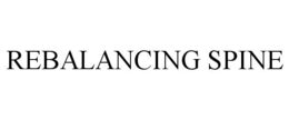 REBALANCING SPINE trademark