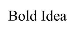 BOLD IDEA trademark