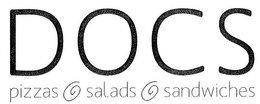 DOCS PIZZAS SALADS SANDWICHES trademark