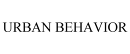 URBAN BEHAVIOR trademark