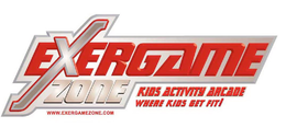 EXERGAME ZONE KIDS ACTIVITY ARCADE WHERE KIDS GET FIT! WWW.EXERGAMEZONE.COM trademark