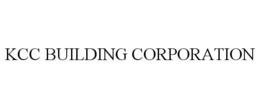 KCC BUILDING CORPORATION trademark