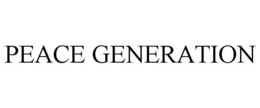 PEACE GENERATION trademark