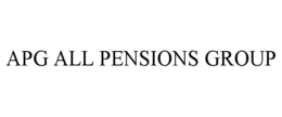 APG ALL PENSIONS GROUP trademark
