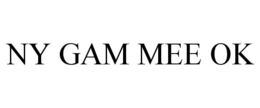 NY GAM MEE OK trademark