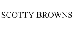 SCOTTY BROWNS trademark