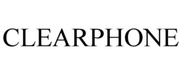 CLEARPHONE trademark