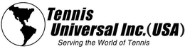 TENNIS UNIVERSAL INC. (USA) SERVING THE WORLD OF TENNIS trademark