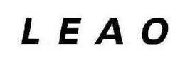 L E A O trademark