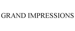 GRAND IMPRESSIONS trademark