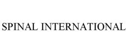SPINAL INTERNATIONAL trademark