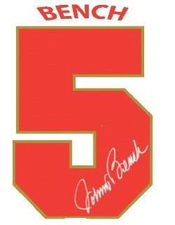 BENCH 5 JOHNNY BENCH trademark