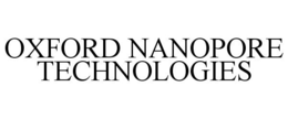 OXFORD NANOPORE TECHNOLOGIES trademark