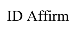 ID AFFIRM trademark
