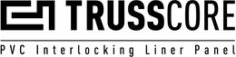 TRUSSCORE PVC INTERLOCKING LINER PANEL trademark