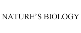 NATURE'S BIOLOGY trademark