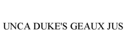 UNCA DUKE'S GEAUX JUS trademark
