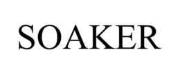 SOAKER trademark