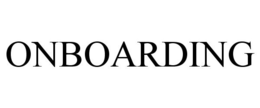 ONBOARDING trademark