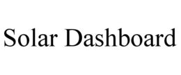 SOLAR DASHBOARD trademark