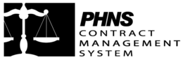 PHNS CONTRACT MANAGEMENT SYSTEM trademark