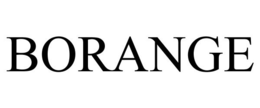 BORANGE trademark
