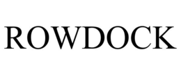 ROWDOCK trademark