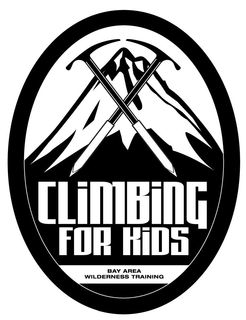CLIMBING FOR KIDS BAY AREA WILDERNESS TRAINING trademark