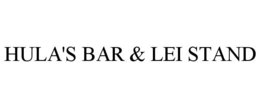 HULA'S BAR & LEI STAND trademark