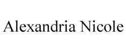 ALEXANDRIA NICOLE trademark