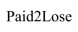 PAID2LOSE trademark