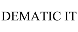 DEMATIC IT trademark