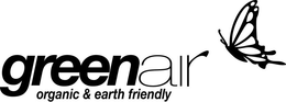 GREENAIR ORGANIC & EARTH FRIENDLY trademark