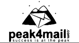 PEAK4MAIL.COM SUCCESS IS AT THE PEAK trademark