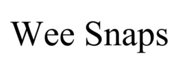WEE SNAPS trademark