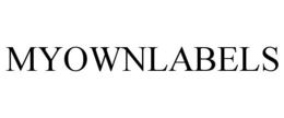 MYOWNLABELS trademark
