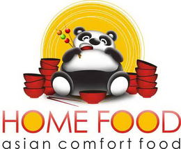 HOME FOOD ASIAN COMFORT FOOD trademark