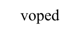 VOPED trademark