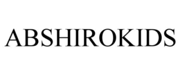 ABSHIROKIDS trademark