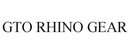GTO RHINO GEAR trademark