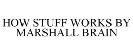 HOW STUFF WORKS BY MARSHALL BRAIN trademark