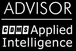 ADVISOR CDMS APPLIED INTELLIGENCE trademark