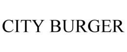 CITY BURGER trademark