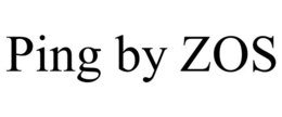 PING BY ZOS trademark
