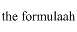 THE FORMULAAH trademark