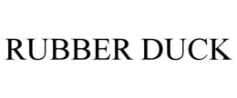 RUBBER DUCK trademark